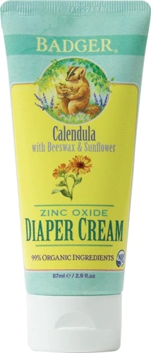 Creme de Assadura Óxido de Zinco Badger - 82g (2.9 fl oz) - Alívio e Proteção Natural