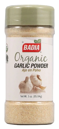 Alho em Pó Orgânico Badia 85g: Sabor Puro e Benefícios Naturais para Sua Cozinha