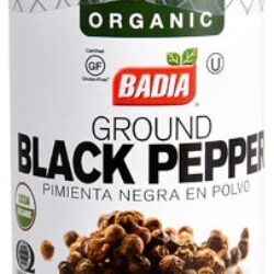 Pimenta do Reino Preta Moída Orgânica Badia - 57g | Sabor Intenso e Bem-Estar