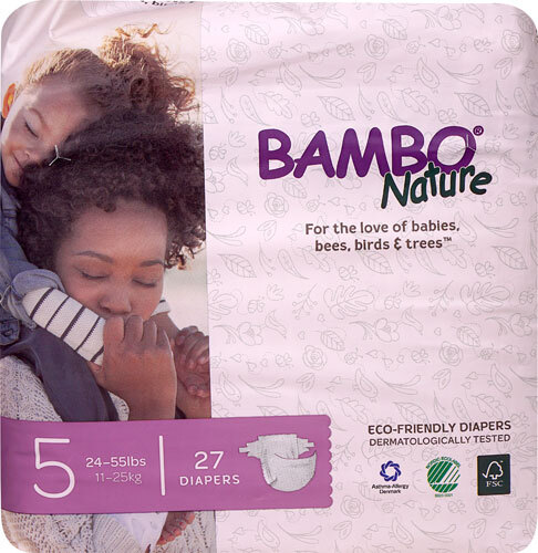Fraldas Bambo Nature Premium Etapa 5 - 11 a 25 kg - 27 Unidades