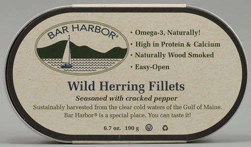 Filé de Arenque Selvagem Bar Harbor com Pimenta do Reino - 190g