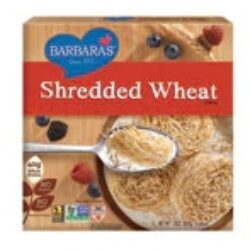 Barbara's Cereal Shredded Wheat 18 Biscuits - Cereais Integrais para um Café da Manhã Nutritivo