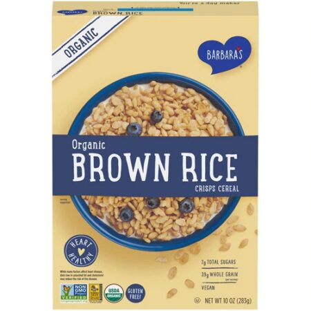 Barbara's Organic Brown Rice Crisps Cereal -- 10 oz