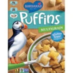 Cereal Barbara's Puffins Multigrãos Sem Glúten 283g