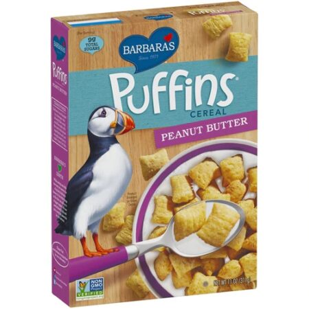 Barbara's Puffins® Cereal Peanut Butter -- 11 oz