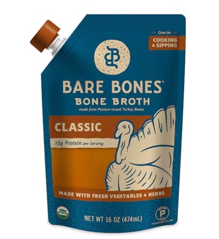 Bare Bones Bone Broth Paleo Organic Turkey -- 16 fl oz