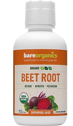 Suco de Beterraba Orgânico BareOrganics - 473ml: Energia e Vitalidade Pura!
