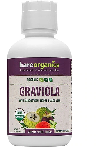 Suco Orgânico de Graviola BareOrganics 500ml - Puro e Revigorante