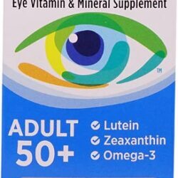 Bausch & Lomb Ocuvite Adulto 50 Plus - Suplemento Vitamínico para Olhos com 50 Cápsulas Softgel