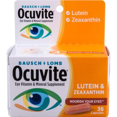 Bausch & Lomb Ocuvite with Lutein -- 36 Capsules