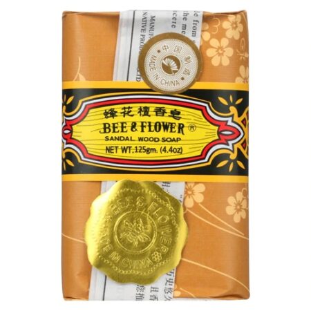 Bee & Flower Bar Soap Sandalwood -- 4.4 oz