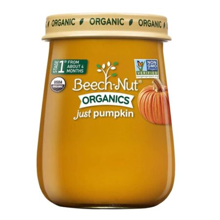 Beech-Nut Organic Stage 1 Pumpkin -- 4 oz Each / Pack of 10