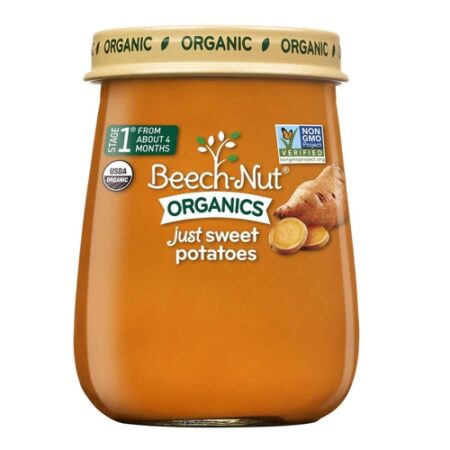 Beech-Nut Organic Stage 1 Sweet Potatoes -- 4 oz Each / Pack of 10