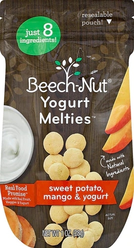 Beech-Nut Melties Iogurte Doce Batata Doce e Manga - 28g