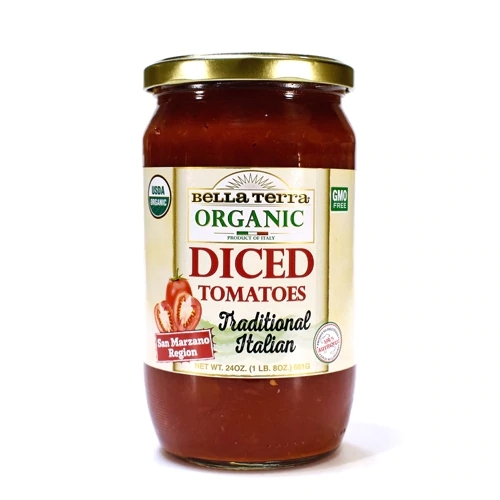 Tomate Pelado Italiano Bella Terra San Marzano em Cubos – 680g