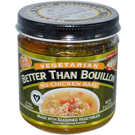 Better Than Bouillon Vegetarian No Chicken Base -- 8 oz