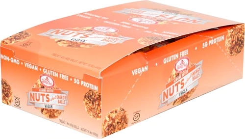 Betty Lou's Nuts about Almond Butter Energy Balls Veganas - 12 Unidades