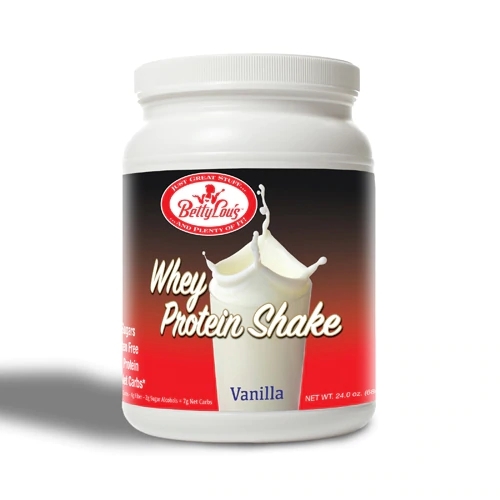 Betty Lou's Whey Protein Shake Baunilha 24 oz (680g) - Energia e Recuperação Muscular