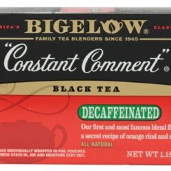 Chá Preto Bigelow Constant Comment Descafeinado - 20 Sachês (Aprox. 38g) - Sabor Clássico