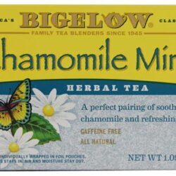 Chá de Camomila e Hortelã Bigelow Sem Cafeína - 20 Sachês (Aprox. 36g)