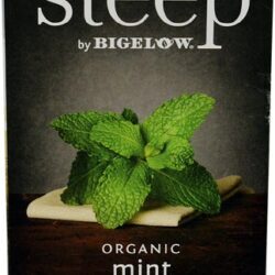 Chá de Hortelã Orgânico Bigelow Steep Sem Cafeína - 20 Saquinhos (aprox. 30g)