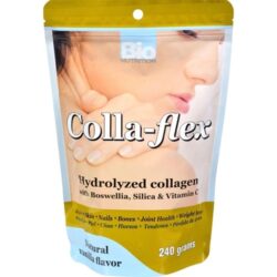 Bio Nutrition Colla-Flex Colágeno Hidrolisado Sabor Baunilha Natural - 240g
