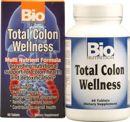 Bio Nutrition Total Colon Wellness -- 60 Tablets