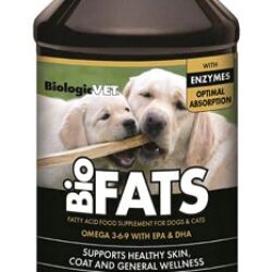 BiologicVET BioFats - Suplemento de Ácidos Graxos Naturais para Cães e Gatos - 340g