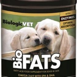 BiologicVET BioFats Suplemento de Ácidos Graxos para Cães e Gatos - Natural - 907g