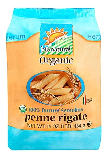 Massa Penne Rigate Integral Bionaturae 100% Semolina Durum Orgânica - 454g: Sabor e Saúde em Cada Garfada