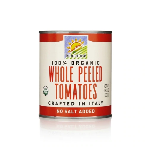 Tomate Pelado Orgânico Bionaturae 800g: 100% Natural e Saudável para Sua Cozinha