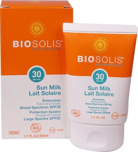 Biosolis Sun Milk Sunscreen Broad Spectrum SPF 30 -- 1.7 fl oz