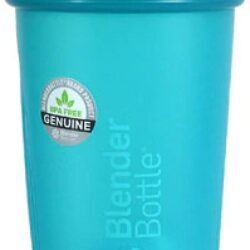BlenderBottle Classic 28 oz (828ml) com Alça Azul-Teal - Coqueteleira Perfeita para Suplementos