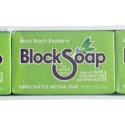 Kit 3 Barras de Sabonete West Beach Bayberry 420g (3x140g) - Cuidado Natural para Pele Radiante