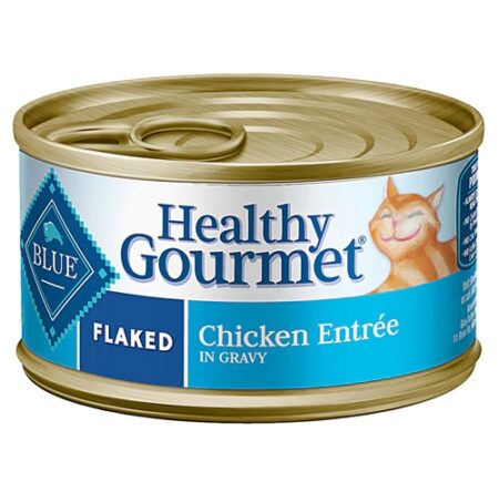 Blue Buffalo Healthy Gourmet® Flaked Cat Food Chicken -- 3 oz Each / Pack of 24