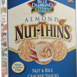 Blue Diamond Almond Nut-Thins® Biscoitos de Arroz e Amêndoa 119g – Sabor e Nutrição!