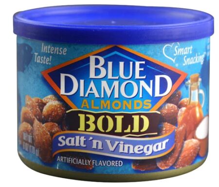 Blue Diamond Almonds Bold Salt 'n Vinegar -- 6 oz