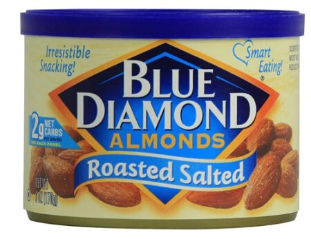 Blue Diamond Almonds Roasted Salted -- 6 oz