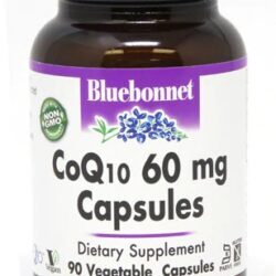 Bluebonnet Nutrition CoQ10 60mg - 90 Cápsulas Vegetais: Energia e Bem-Estar Essenciais
