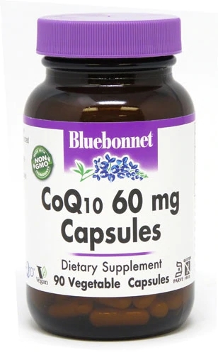 Bluebonnet Nutrition CoQ10 60mg - 90 Cápsulas Vegetais: Energia e Bem-Estar Essenciais