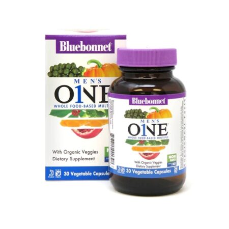 Bluebonnet Nutrition Men's ONE™ Whole Food-Based Multiple -- 30 Vegetable Capsules