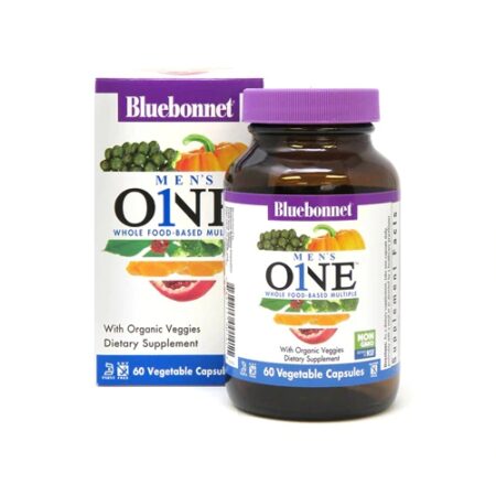 Bluebonnet Nutrition Men's ONE™ Whole Food-Based Multiple -- 60 Vegetable Capsules