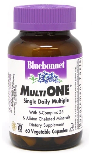 Bluebonnet Nutrition Multi One® com Ferro - 60 Cápsulas: Seu Aliado Essencial para Saúde e Vitalidade
