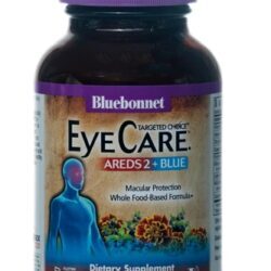 Bluebonnet Nutrition EyeCare Areds 2 Plus Blue Formula - 90 Cápsulas Vegetais - Saúde Ocular Avançada