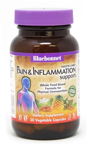 Bluebonnet Nutrition Targeted Choice® Alívio Dor e Inflamação - 30 Cápsulas Vegetais