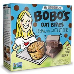 BoBo's Oat Bites Original com Gotas de Chocolate - 5 Unidades (Aprox. 150g)