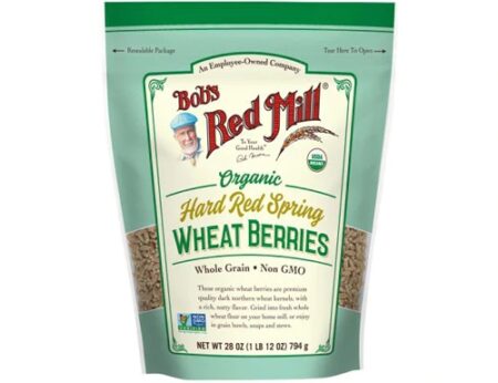 Bob's Red Mill Organic Hard Red Spring Wheat Berries -- 28 oz Resealable Pouch