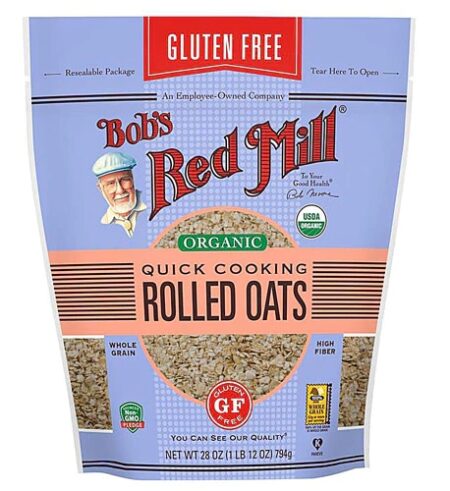 Bob's Red Mill Organic Rolled Oats Gluten Free - Quick Cooking -- 28 oz