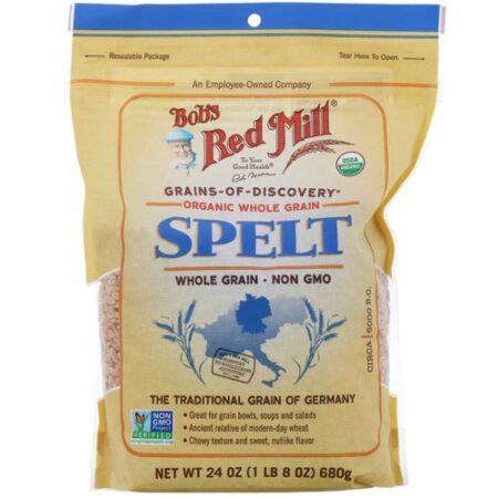 Bob's Red Mill Organic Spelt Berries -- 24 oz Resealable Pouch