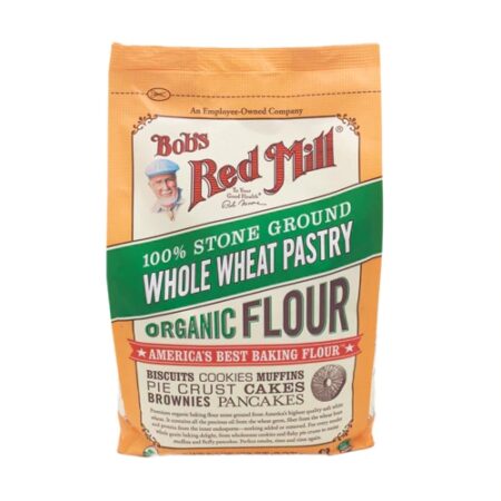 Bob's Red Mill Organic Whole Wheat Pastry Flour Stone Ground -- 5 lbs